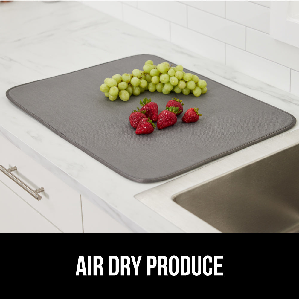 Microfiber Dish Drying Mat  Gorilla Grip   