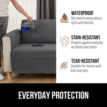 Waterproof Couch Cover  Gorilla Grip   