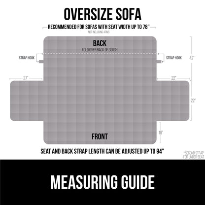 Waterproof Couch Cover  Gorilla Grip   