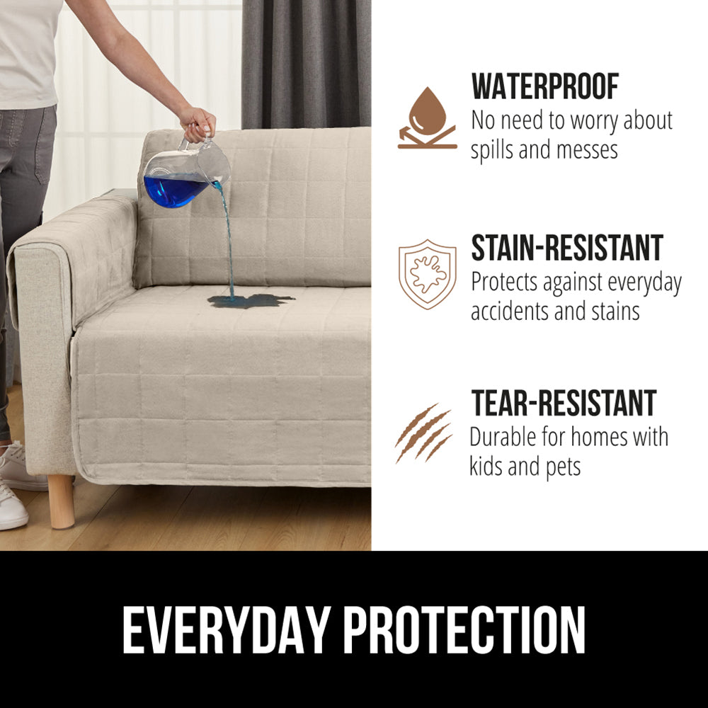 Waterproof Couch Cover  Gorilla Grip   