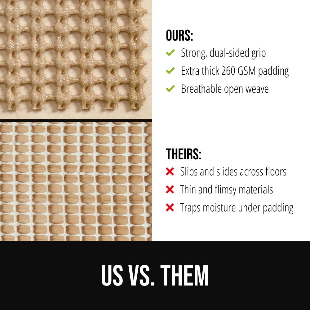 PVC Rug Liner Gorilla Grip