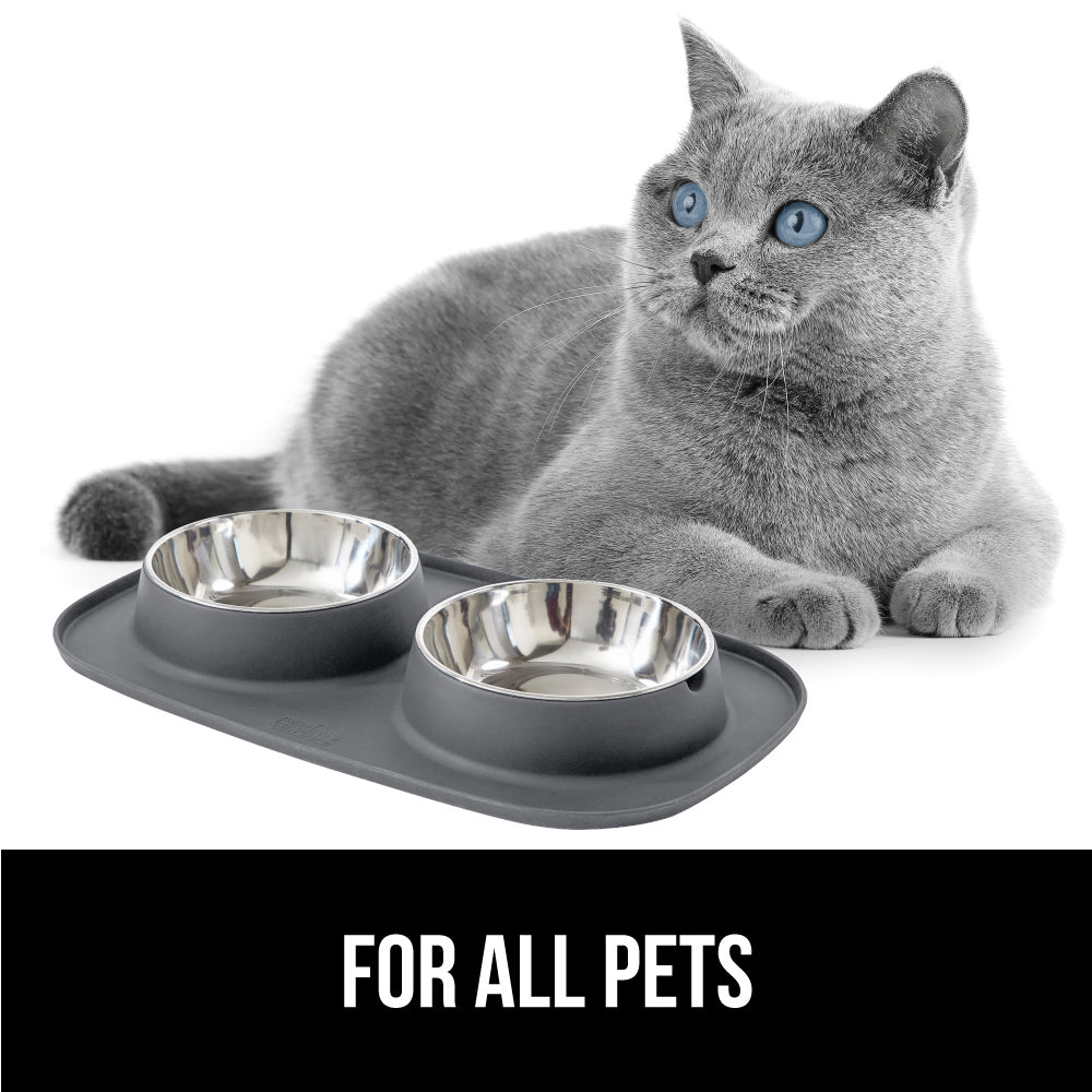 Pet Bowls Silicone Feeding Mat  Gorilla Grip   