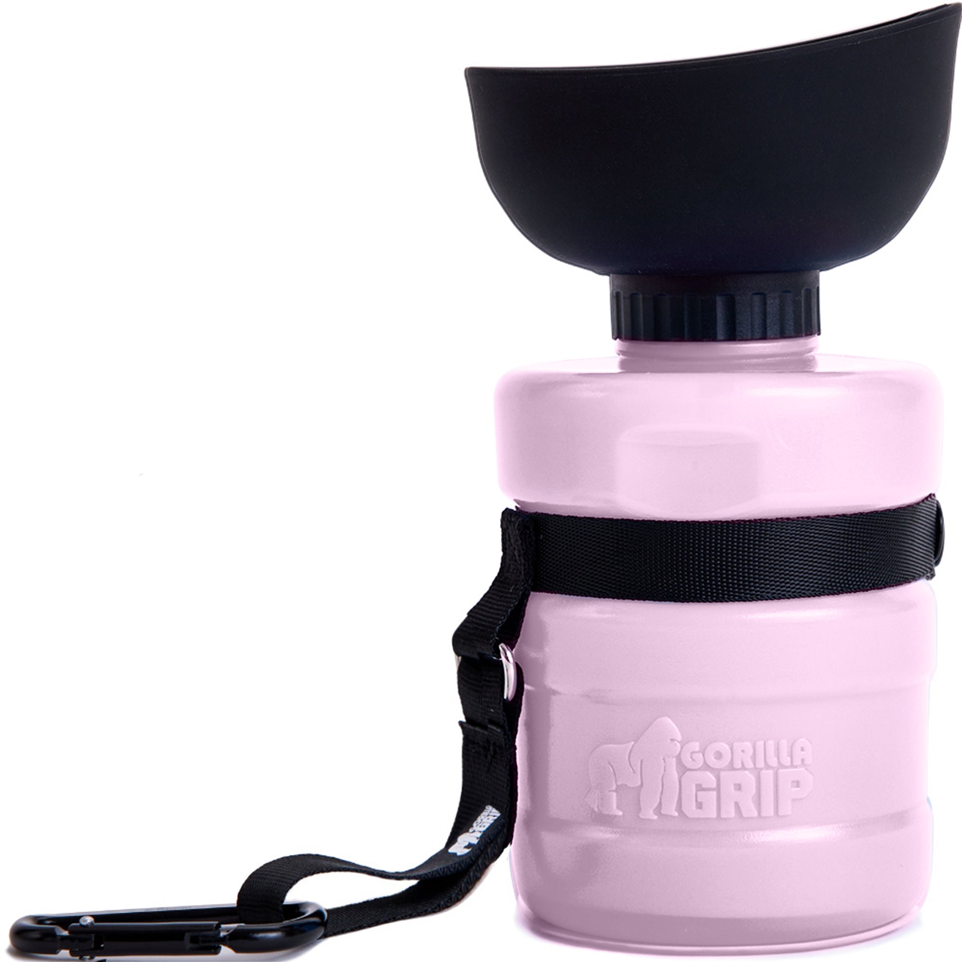 Pet Water Bottle  Gorilla Grip Pink  