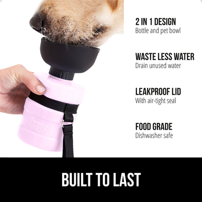 Pet Water Bottle  Gorilla Grip   