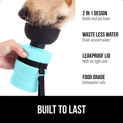 Pet Water Bottle  Gorilla Grip   