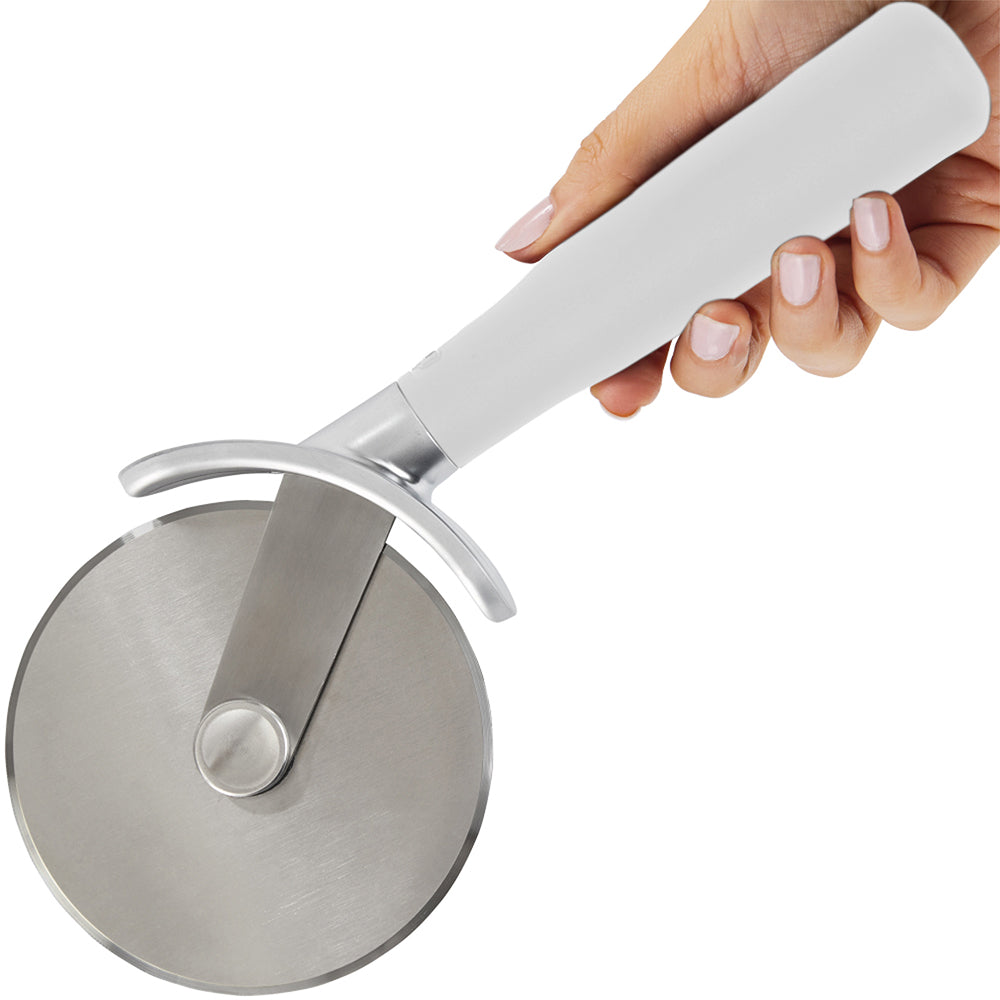 Pizza Cutter Gorilla Grip White