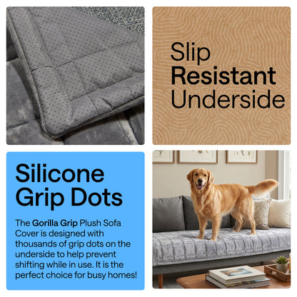 Plush Sofa Cover