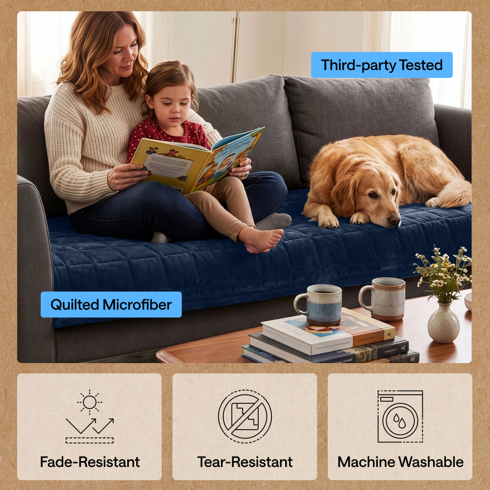 Plush Sofa Cover