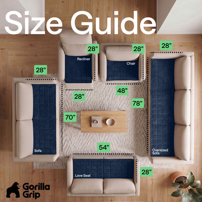 Plush Sofa Cover
