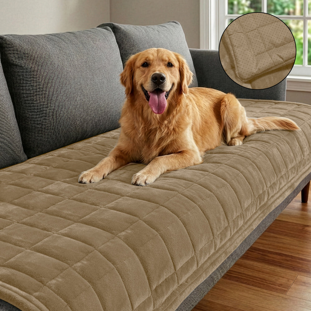 Plush Sofa Cover