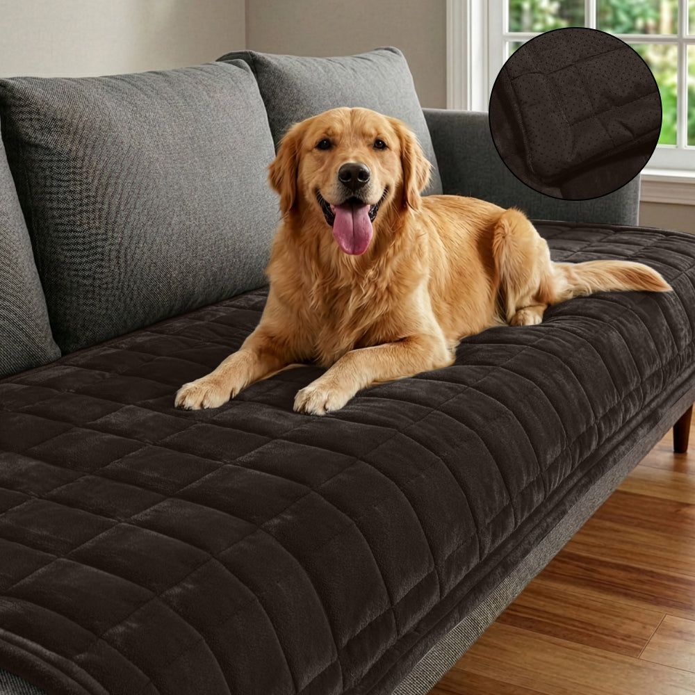 Plush Sofa Cover