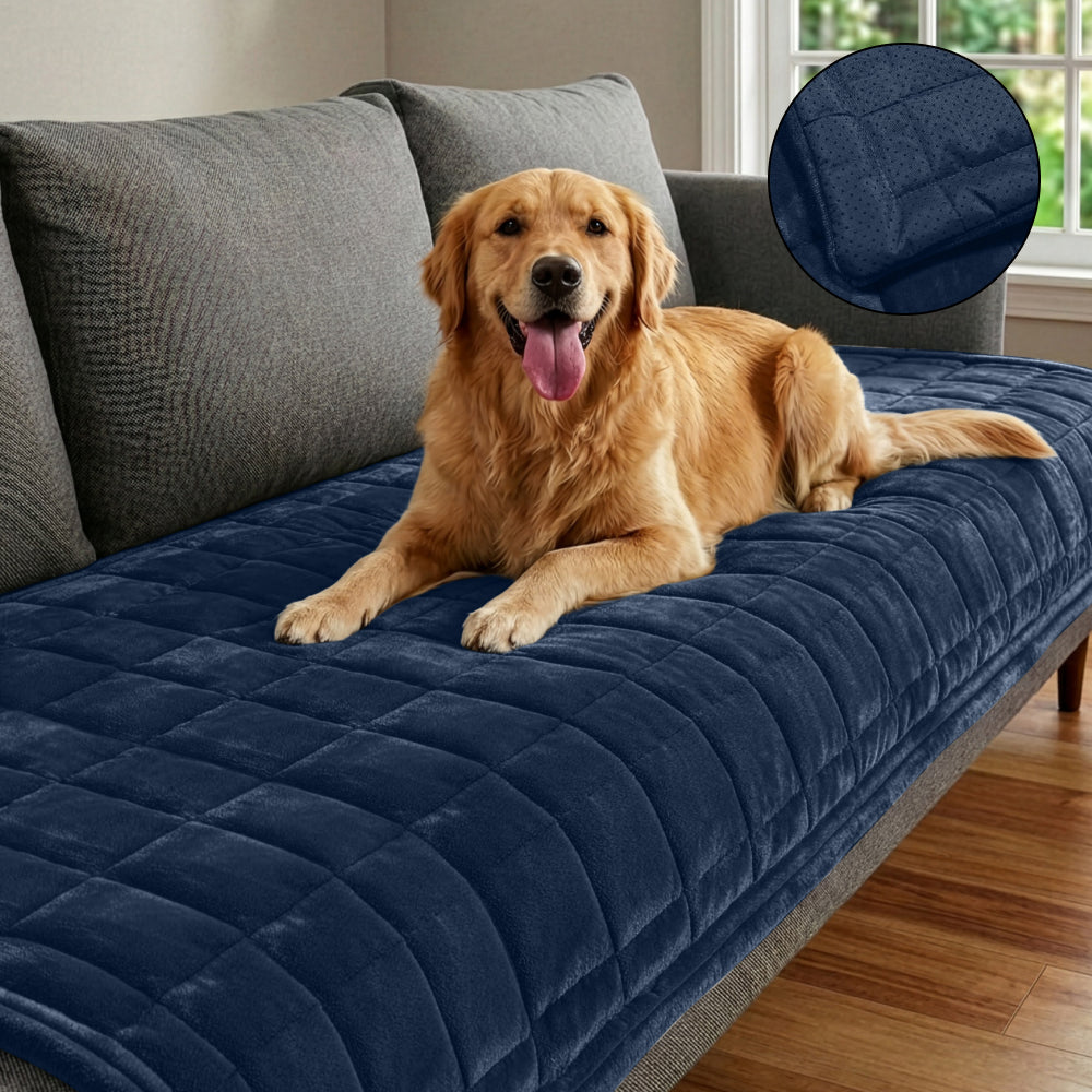 Plush Sofa Cover