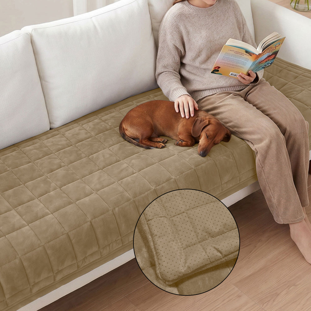 Plush Sofa Cover