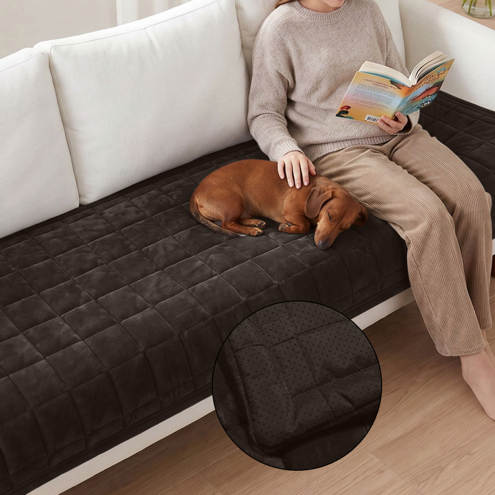 Plush Sofa Cover