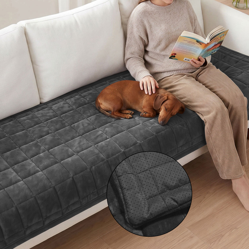 Plush Sofa Cover