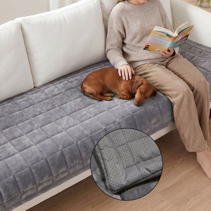Plush Sofa Cover