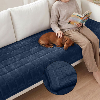 Plush Sofa Cover
