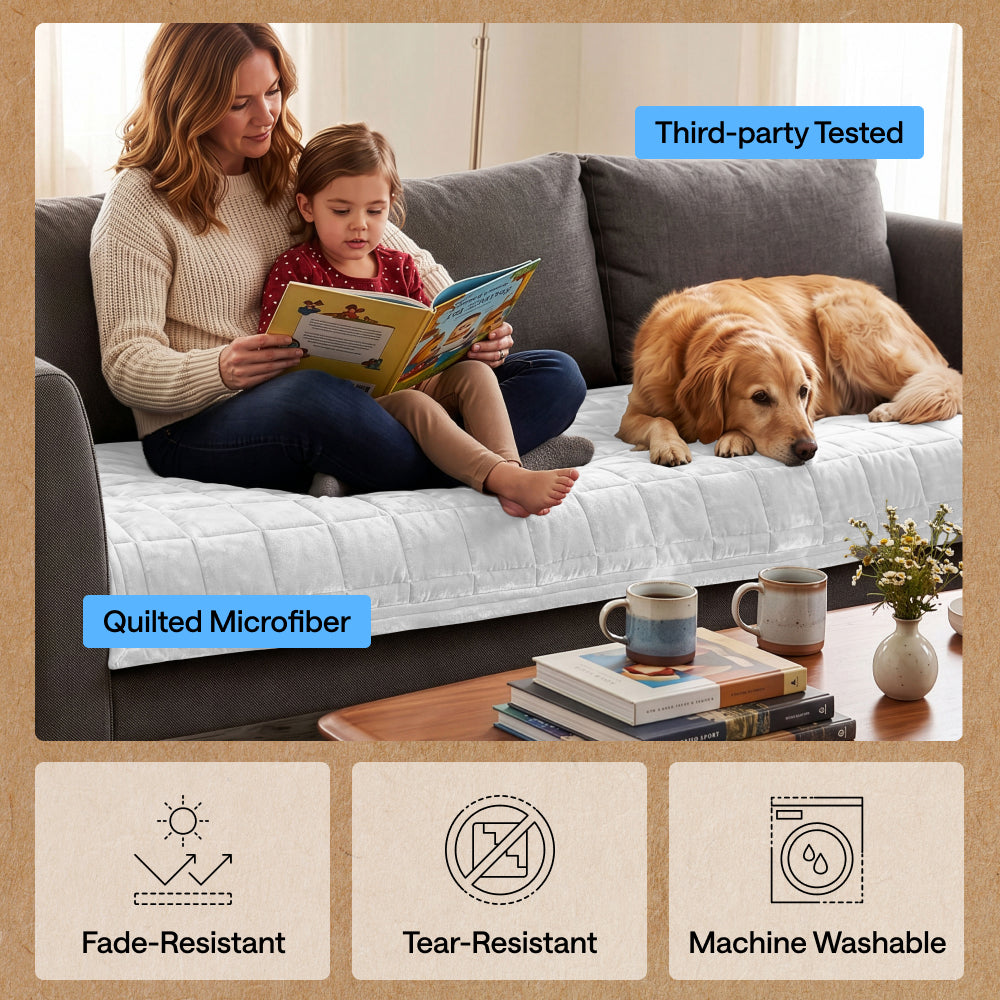 Plush Sofa Cover