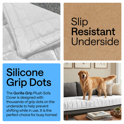 Plush Sofa Cover