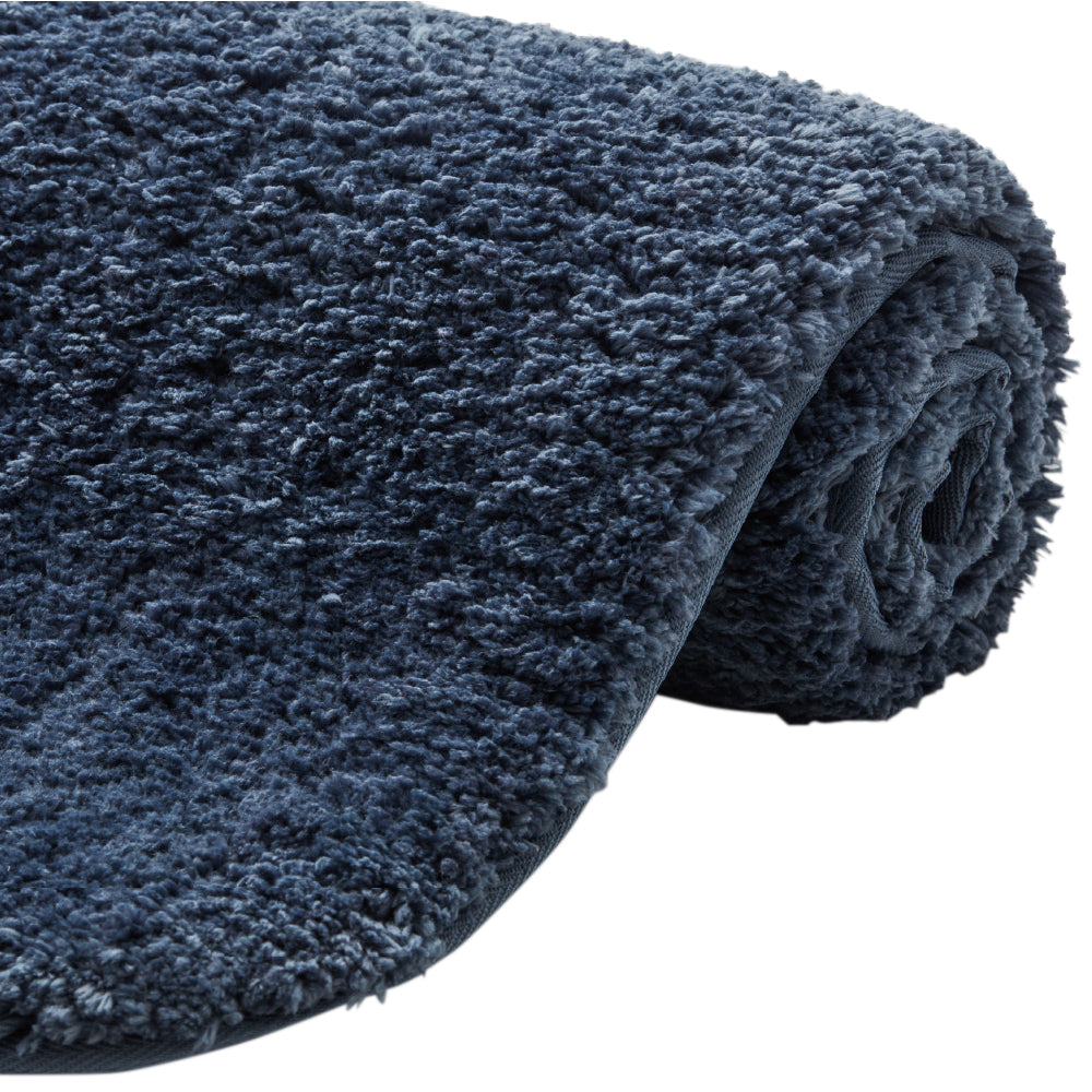 Premium Bath Rug Gorilla Grip Indigo 60" x 24"