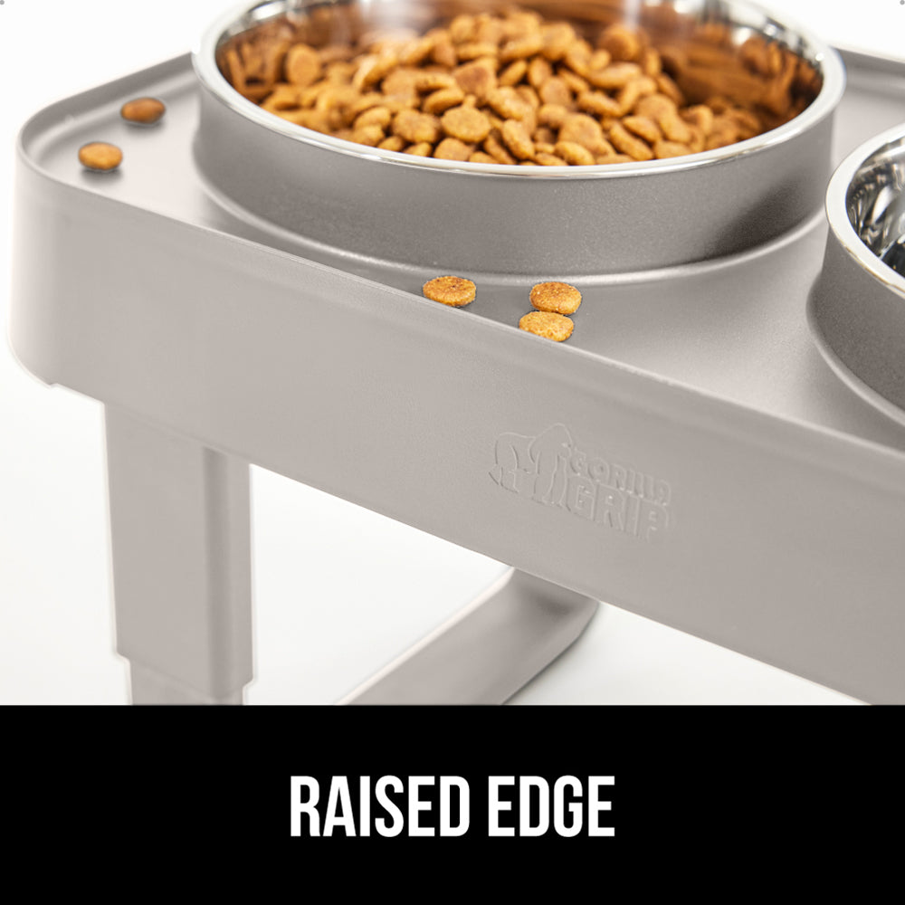 Raised Pet Bowls  Gorilla Grip   