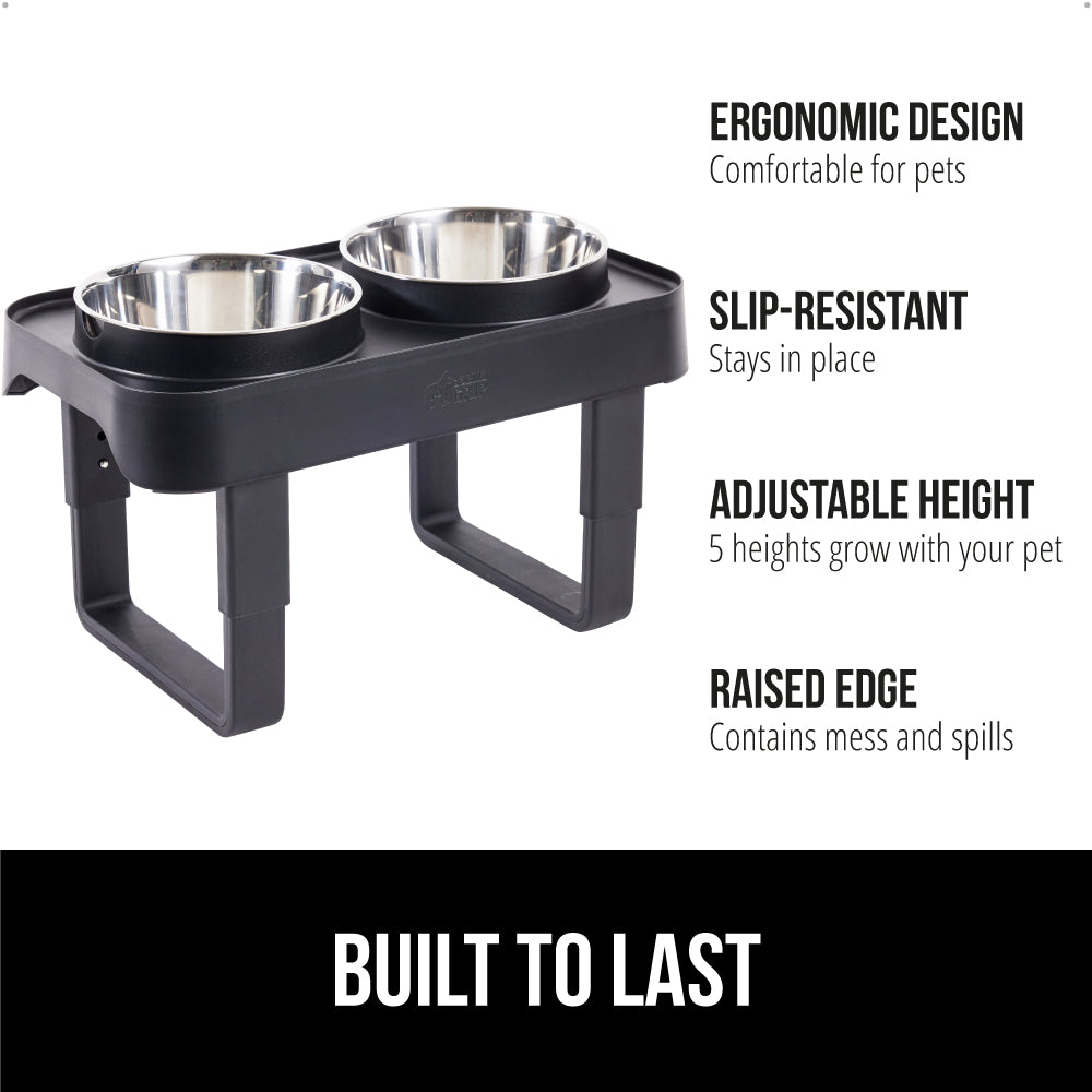 Raised Pet Bowls  Gorilla Grip   