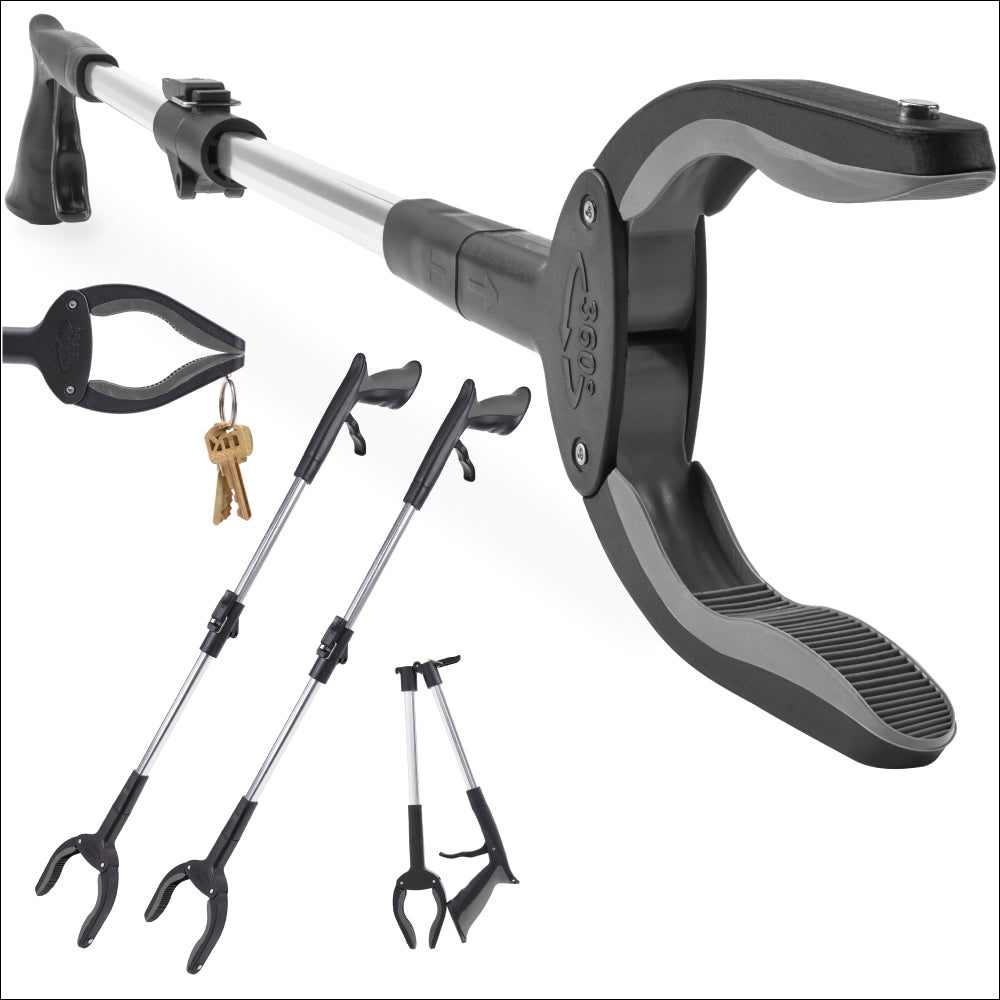 Reaching Aid Gorilla Grip Gray 2 Pack