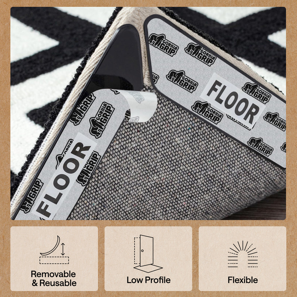 Rug Corners Gorilla Grip