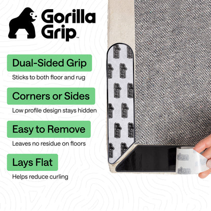 Rug Corners Gorilla Grip
