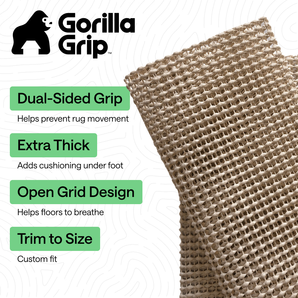 Slip Resistant Rug Pad Gorilla Grip