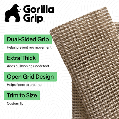 Slip Resistant Rug Pad Gorilla Grip