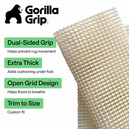 Slip Resistant Rug Pad Gorilla Grip