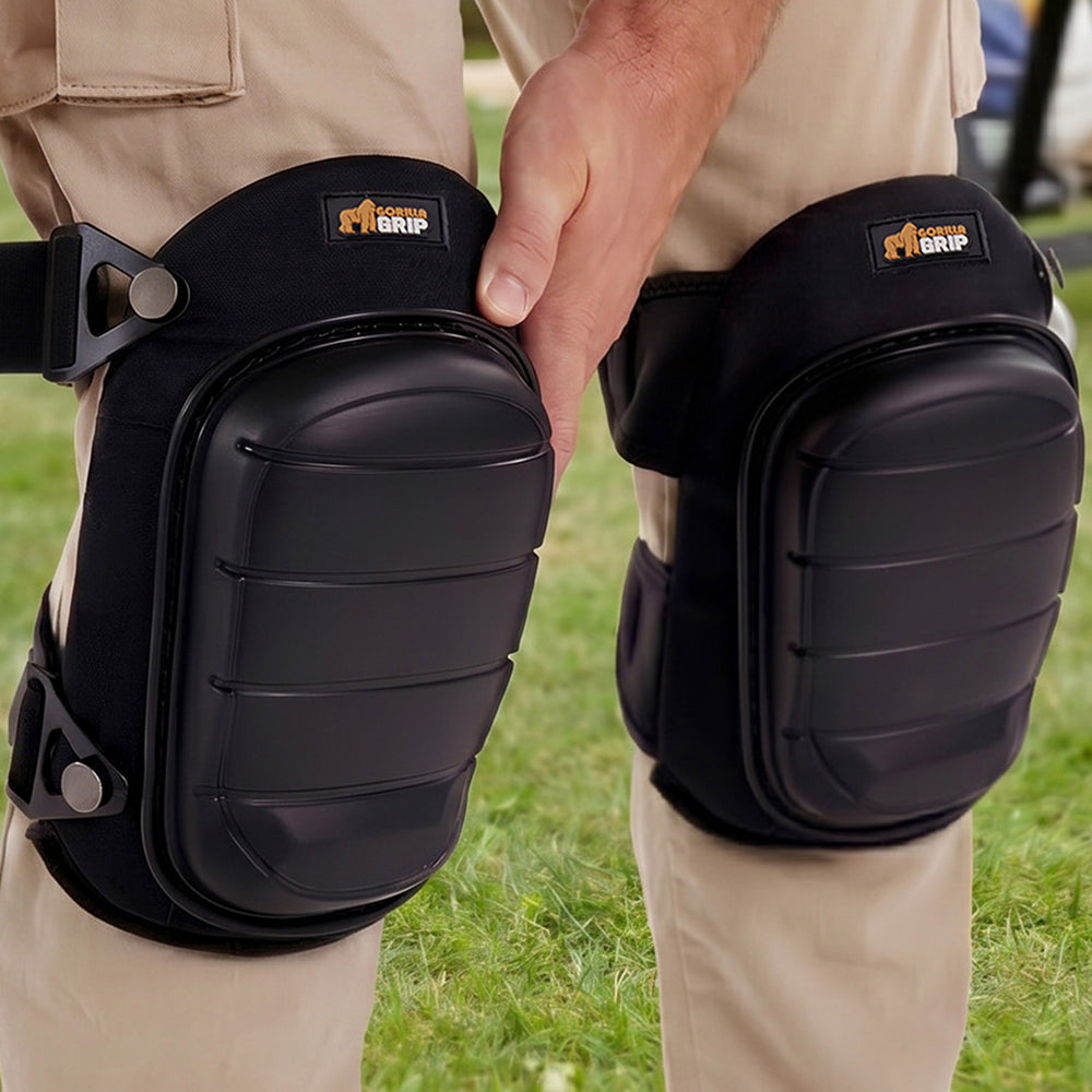Safety Knee Pads Gorilla Grip Black