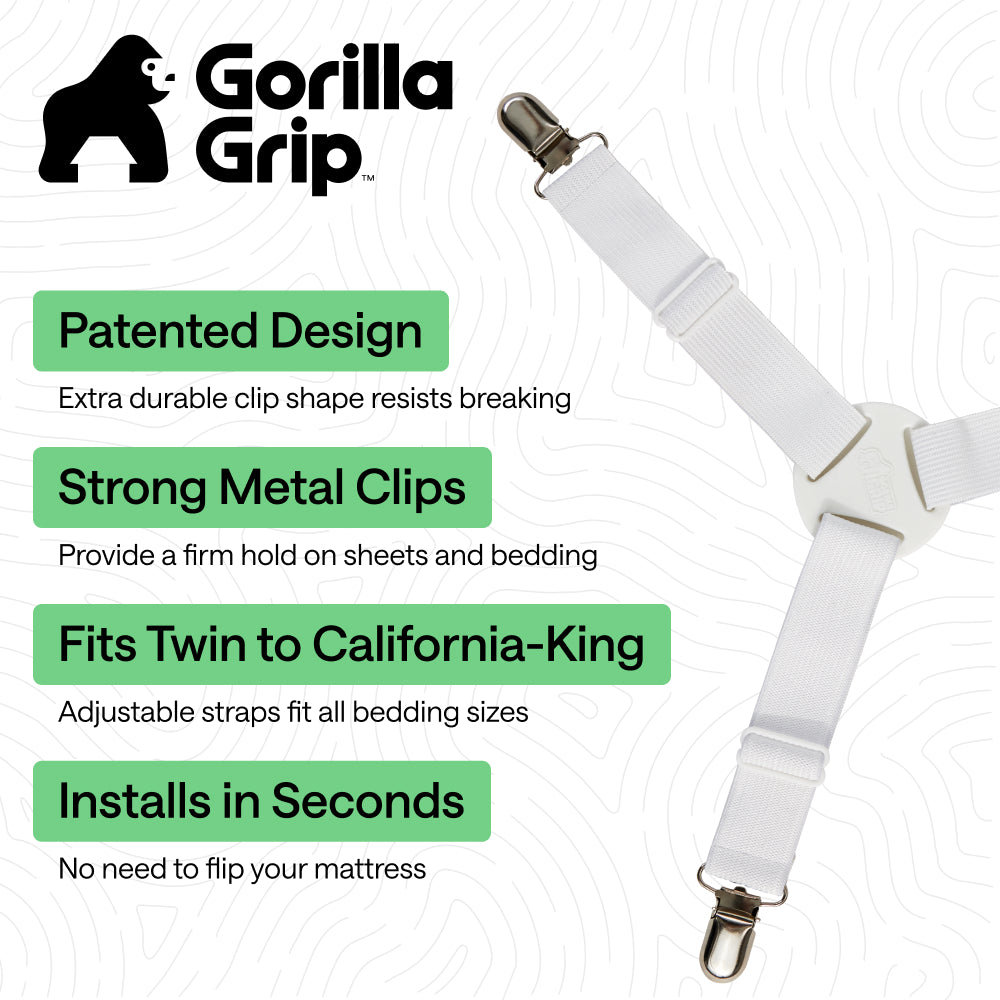 Bed Sheet Holders Gorilla Grip