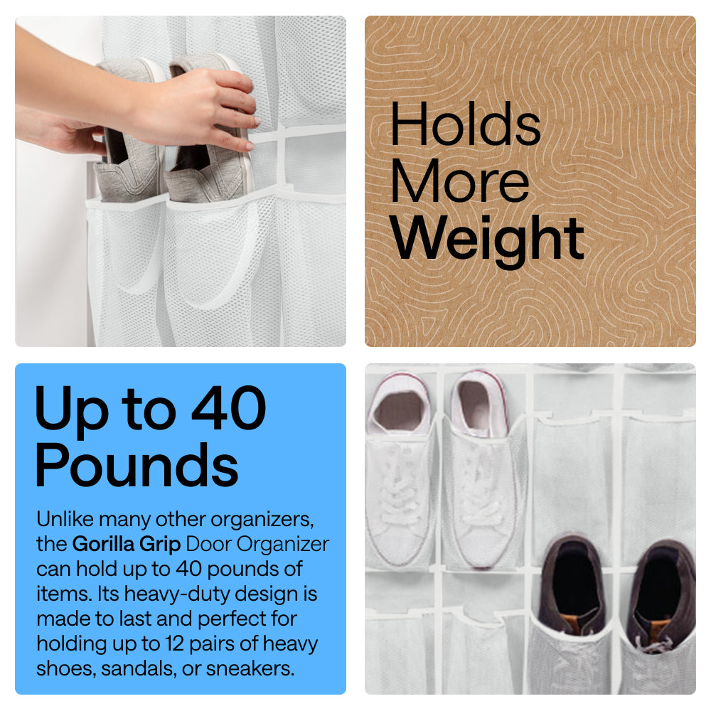 Over the Door Shoe Organizer