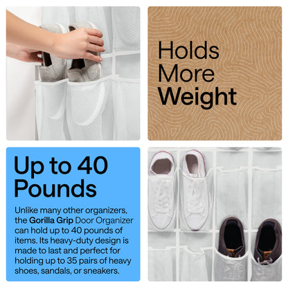 Over the Door Shoe Organizer