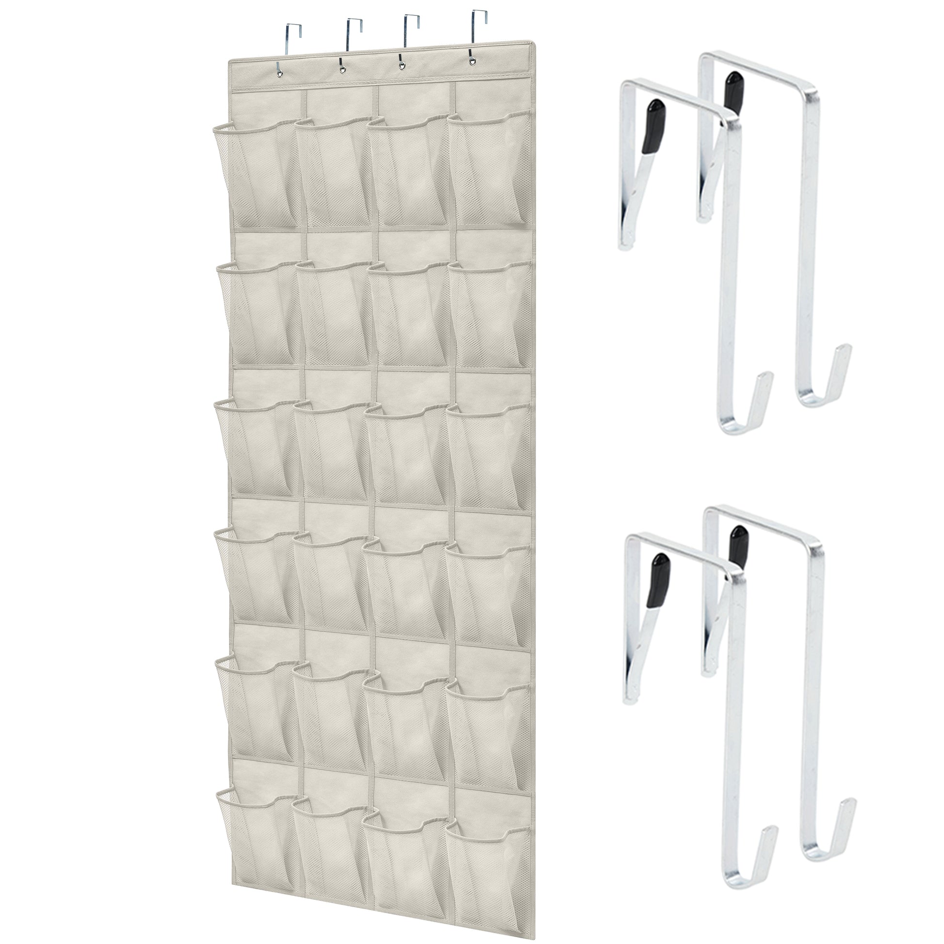 Over Door Organizer  Gorilla Grip Linen 24 Pockets 