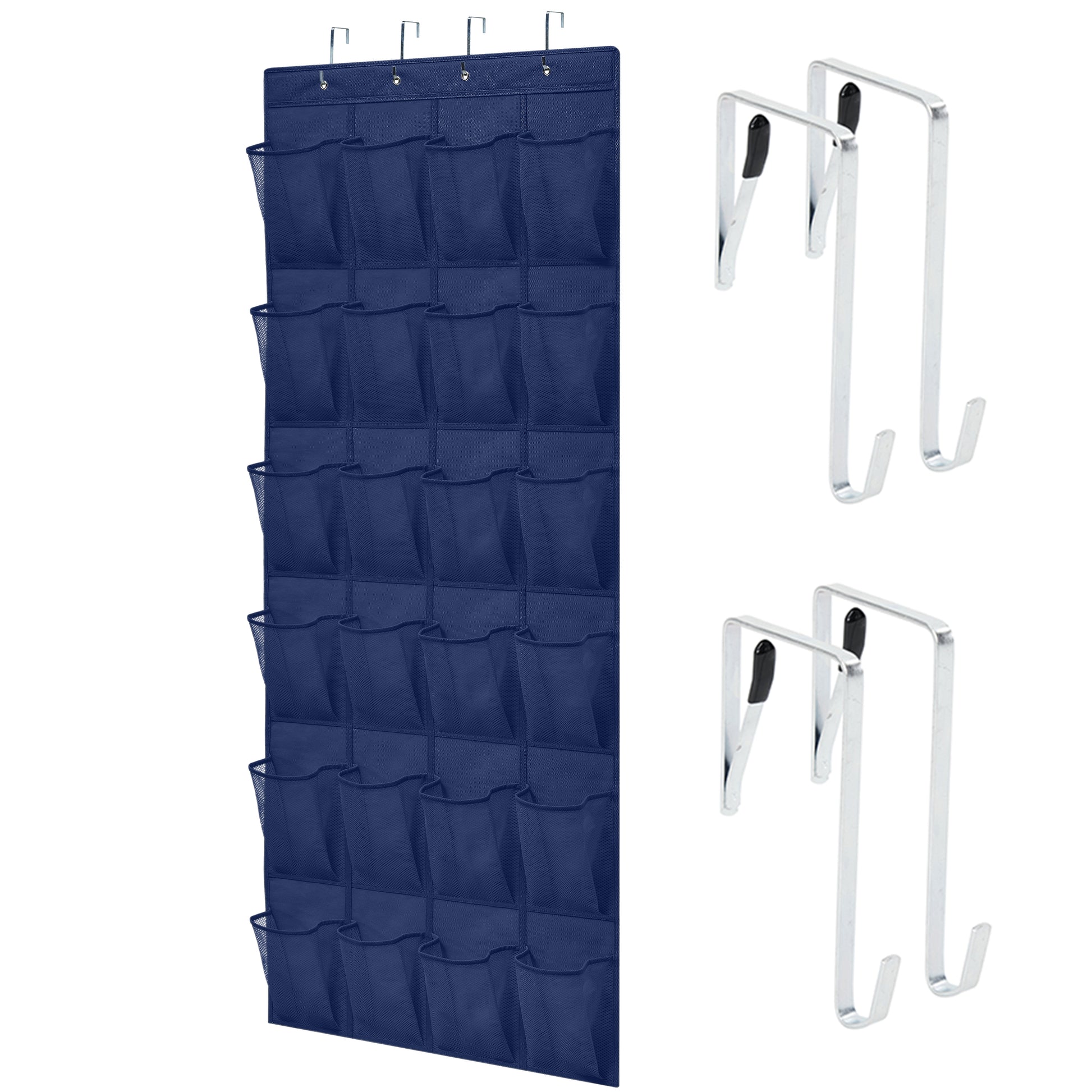 Over Door Organizer  Gorilla Grip Navy 24 Pockets 