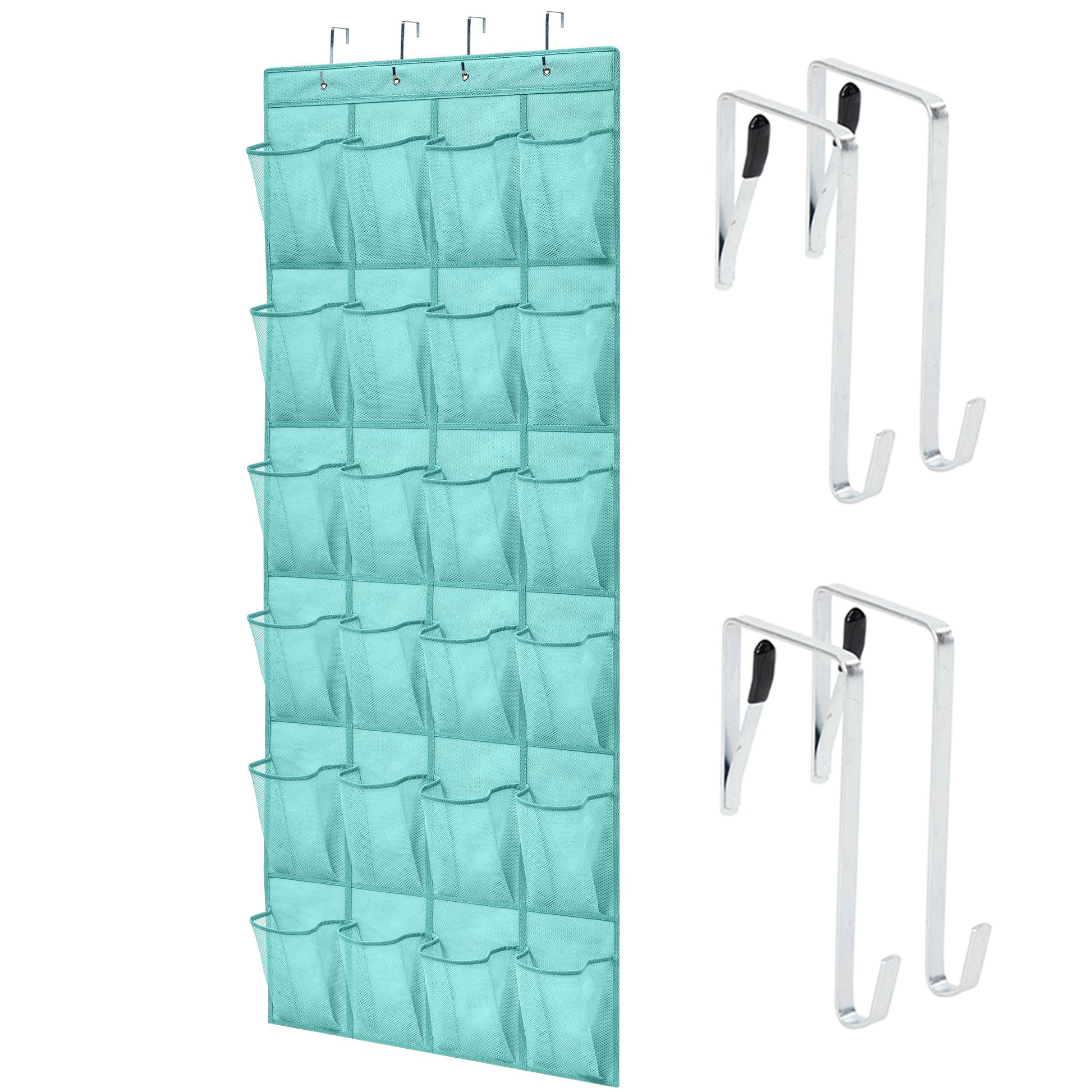 Over Door Organizer  Gorilla Grip Turquoise 24 Pockets 