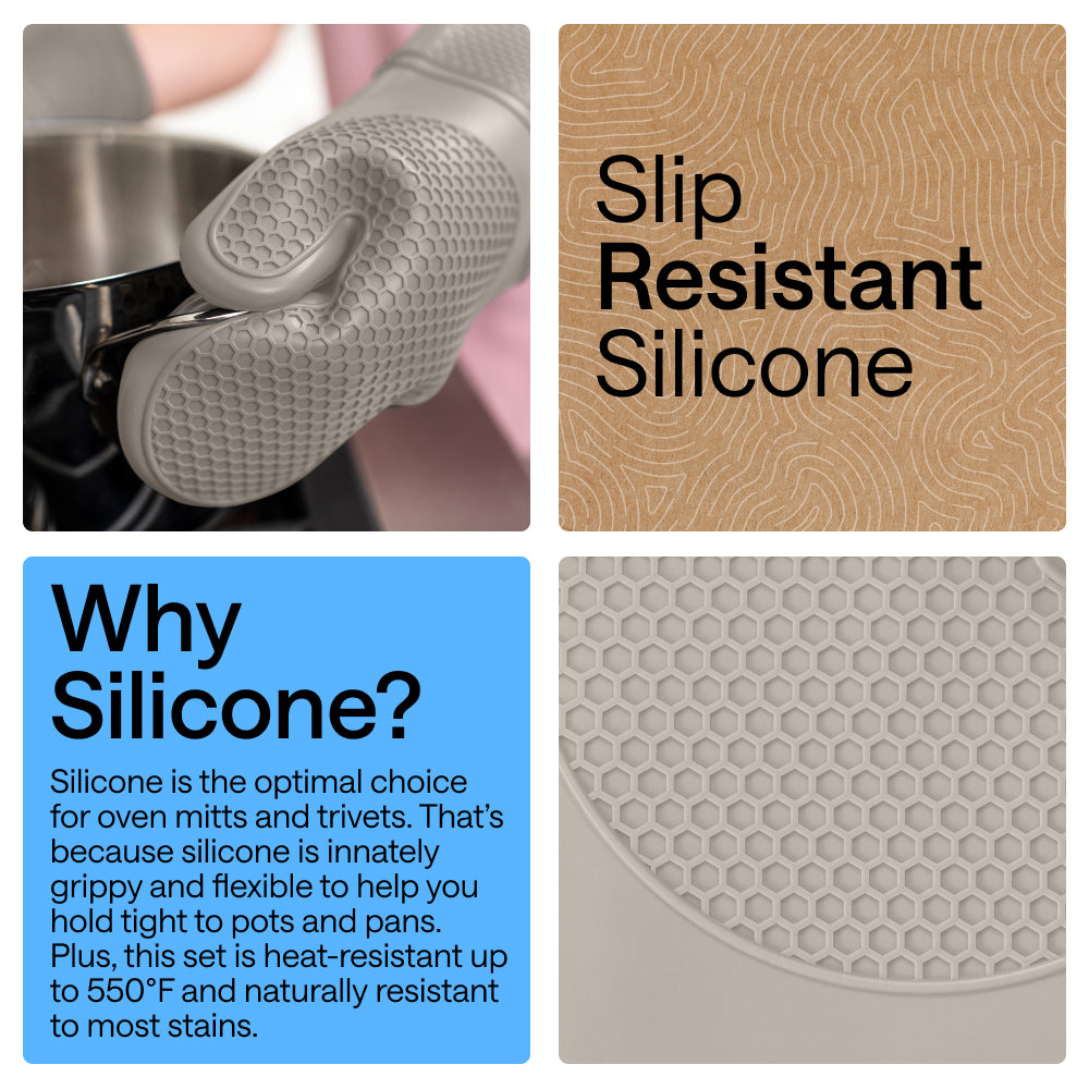 Silicone Oven Mitt Trivet