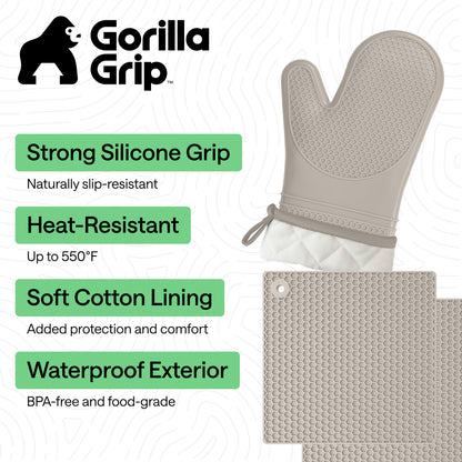 Silicone Oven Mitt Trivet