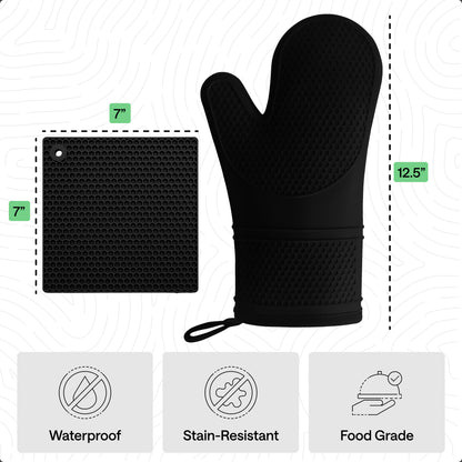 Silicone Oven Mitt Trivet