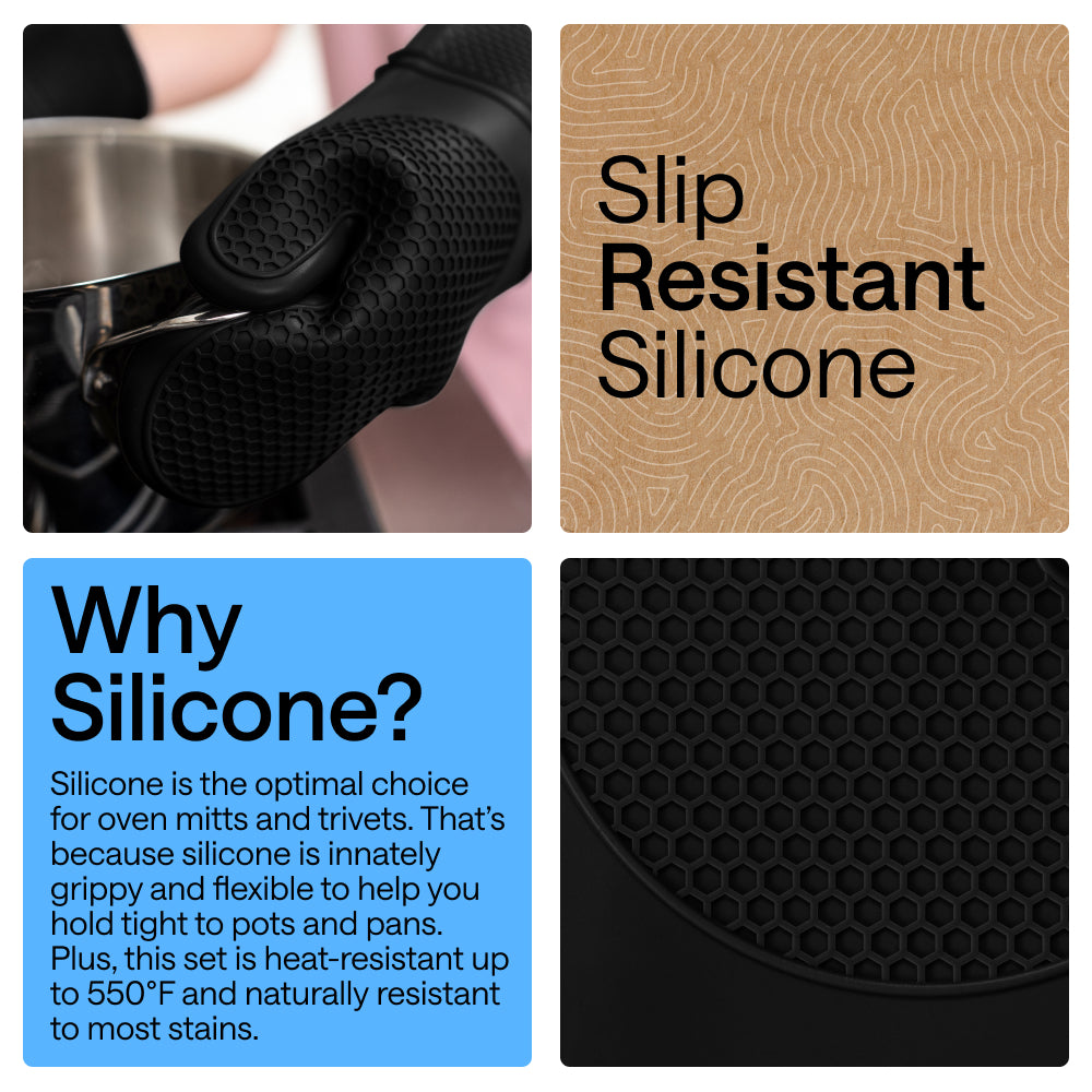 Silicone Oven Mitt Trivet