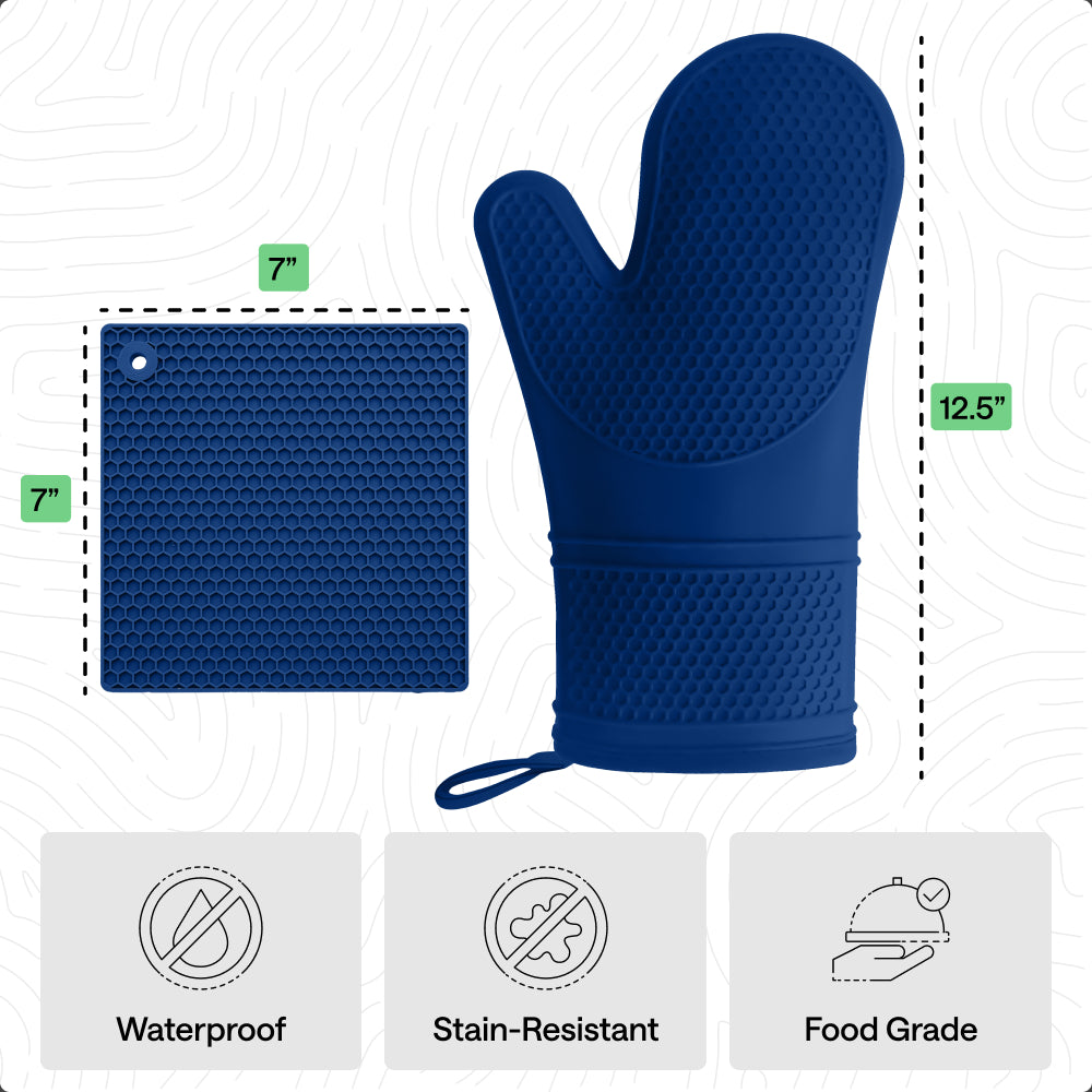 Silicone Oven Mitt Trivet