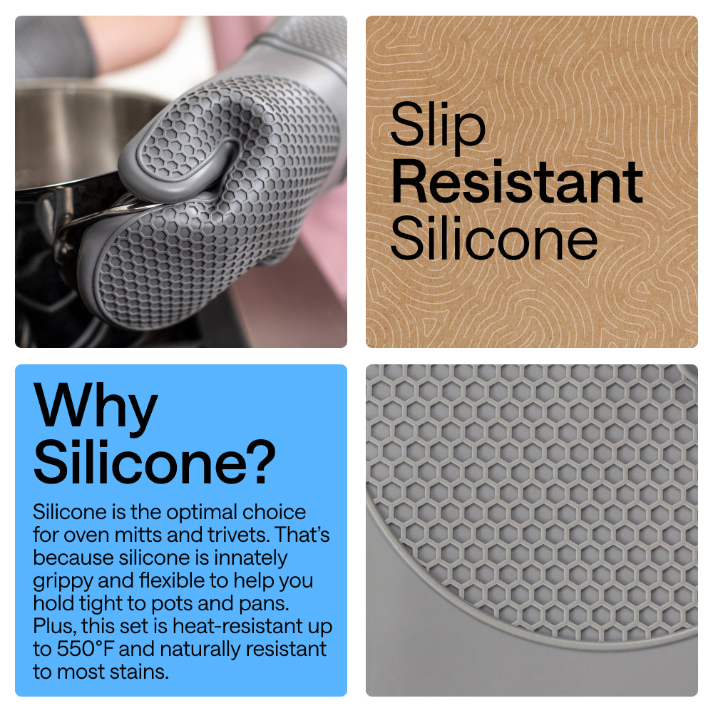 Silicone Oven Mitt Trivet