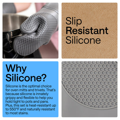 Silicone Oven Mitt Trivet