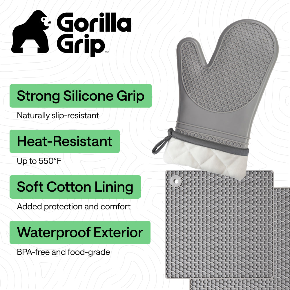 Silicone Oven Mitt Trivet