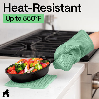 Silicone Oven Mitt Trivet