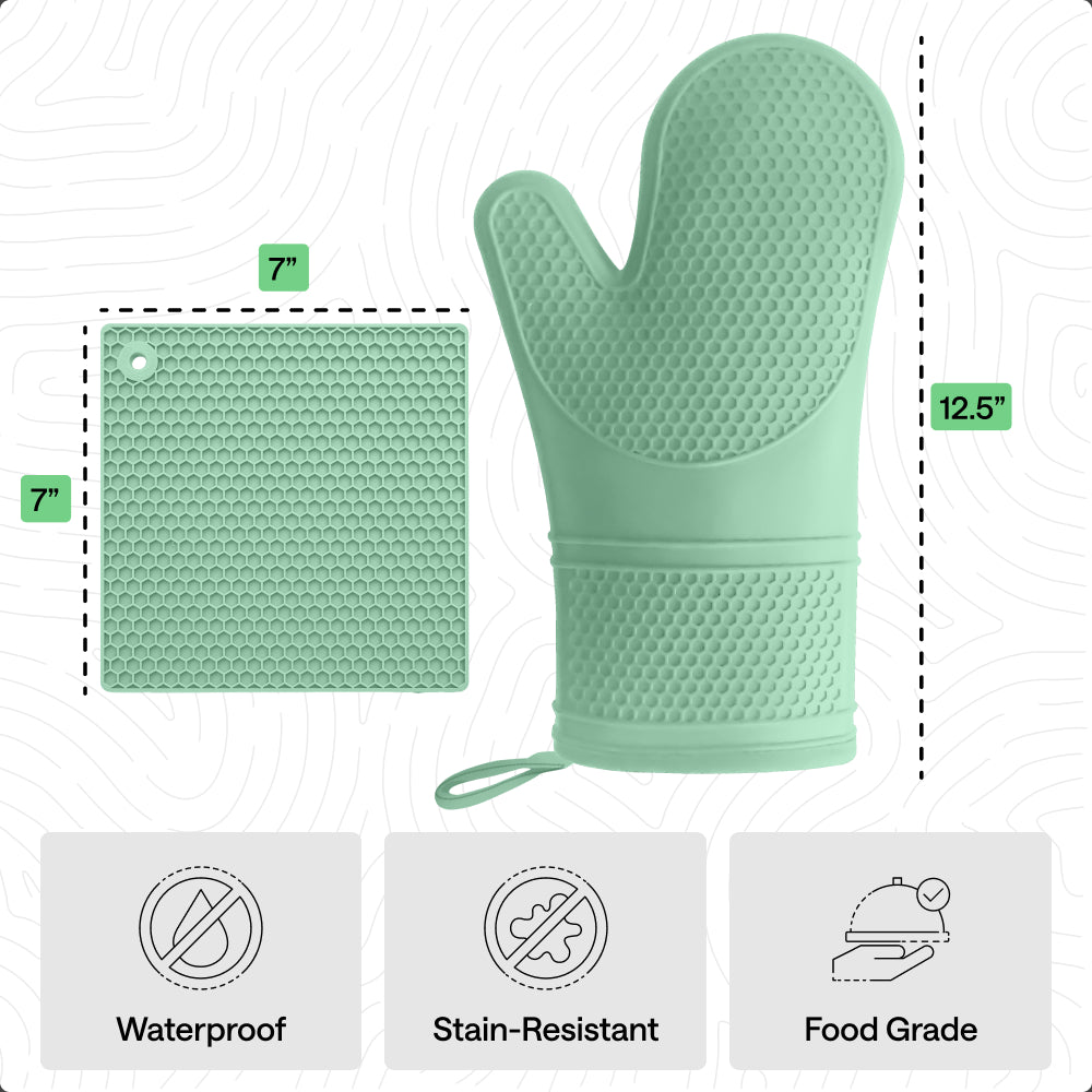 Silicone Oven Mitt Trivet