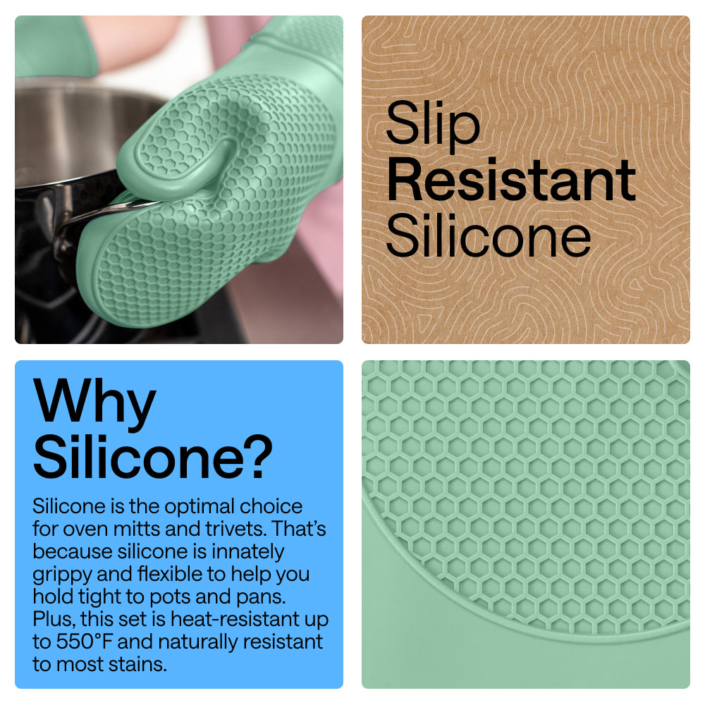 Silicone Oven Mitt Trivet
